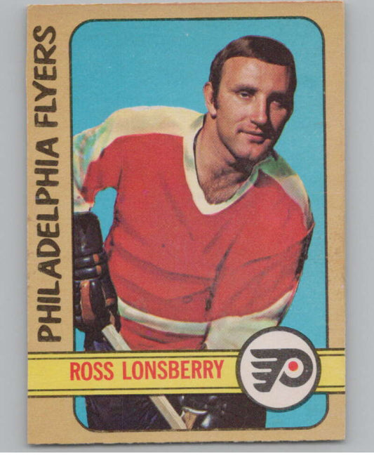1972-73 O-Pee-Chee #166 Ross Lonsberry  Philadelphia Flyers  V99543 Image 1