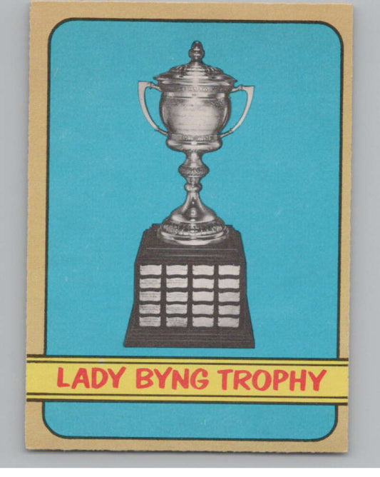 1972-73 O-Pee-Chee #168 Lady Byng Trophy   V99547 Image 1