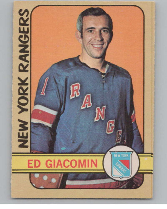 1972-73 O-Pee-Chee #173 Ed Giacomin  New York Rangers  V99558 Image 1