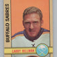1972-73 O-Pee-Chee #176 Larry Hillman  Buffalo Sabres  V99563 Image 1
