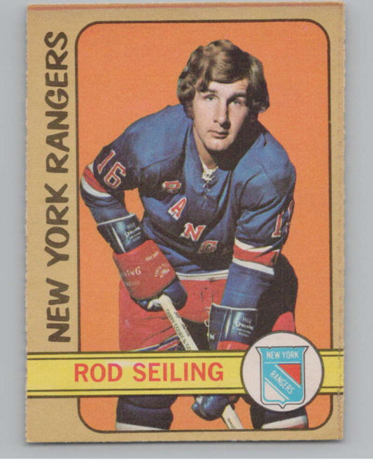 1972-73 O-Pee-Chee #194 Rod Seiling  New York Rangers  V99576 Image 1