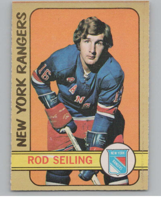 1972-73 O-Pee-Chee #194 Rod Seiling  New York Rangers  V99578 Image 1