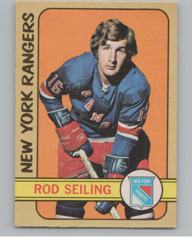 1972-73 O-Pee-Chee #194 Rod Seiling  New York Rangers  V99579 Image 1