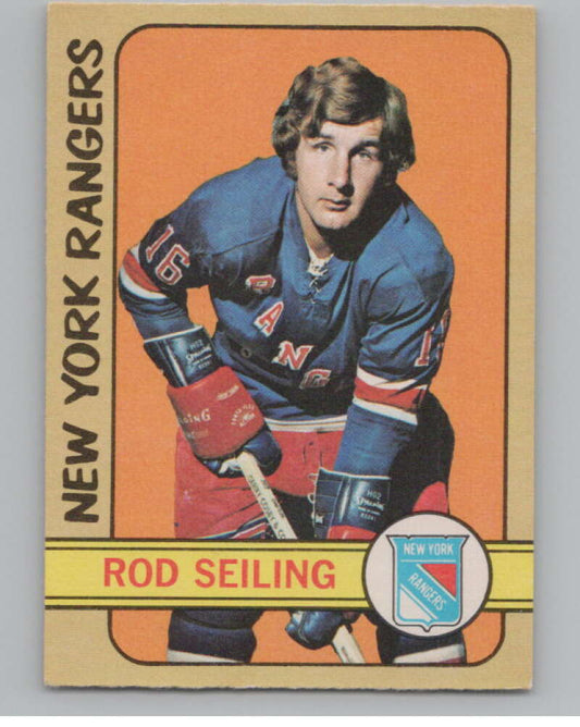1972-73 O-Pee-Chee #194 Rod Seiling  New York Rangers  V99579 Image 1