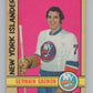 1972-73 O-Pee-Chee #200 Germain Gagnon  RC Rookie New York Islanders  V99586 Image 1