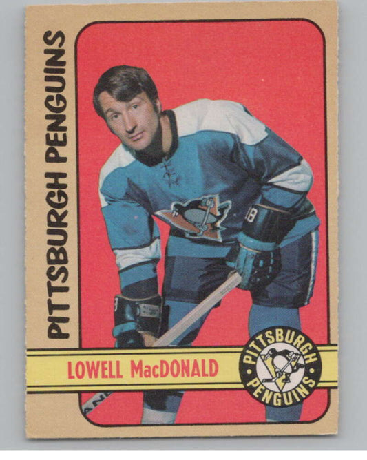 1972-73 O-Pee-Chee #214 Lowell MacDonald  Pittsburgh Penguins  V99600 Image 1