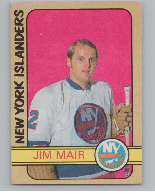 1972-73 O-Pee-Chee #232 Jim Mair  RC Rookie New York Islanders  V99603 Image 1