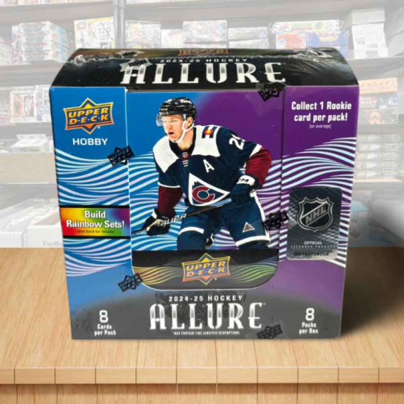 2024-25 Upper Deck Allure Hockey Hobby Box Image 1