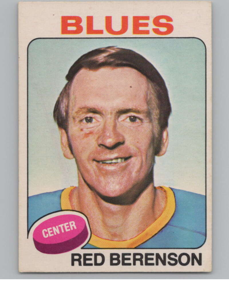 1975-76 O-Pee-Chee #22 Red Berenson  St. Louis Blues  V99610 Image 1