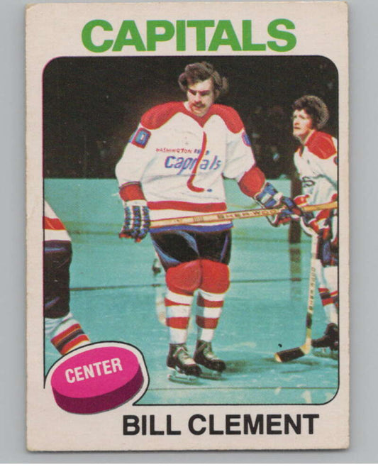 1975-76 O-Pee-Chee #189 Bill Clement  Washington Capitals  V99620 Image 1