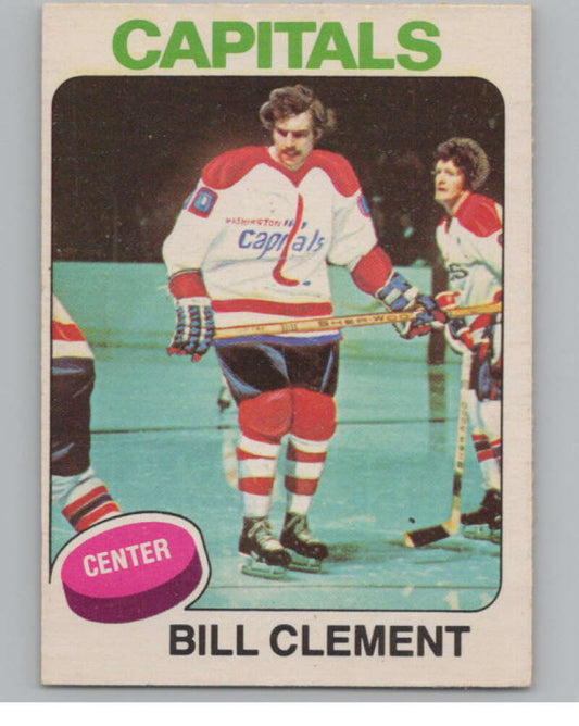 1975-76 O-Pee-Chee #189 Bill Clement  Washington Capitals  V99621 Image 1