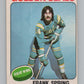 1975-76 O-Pee-Chee #341 Frank Spring  RC Rookie Golden Seals  V99631 Image 1