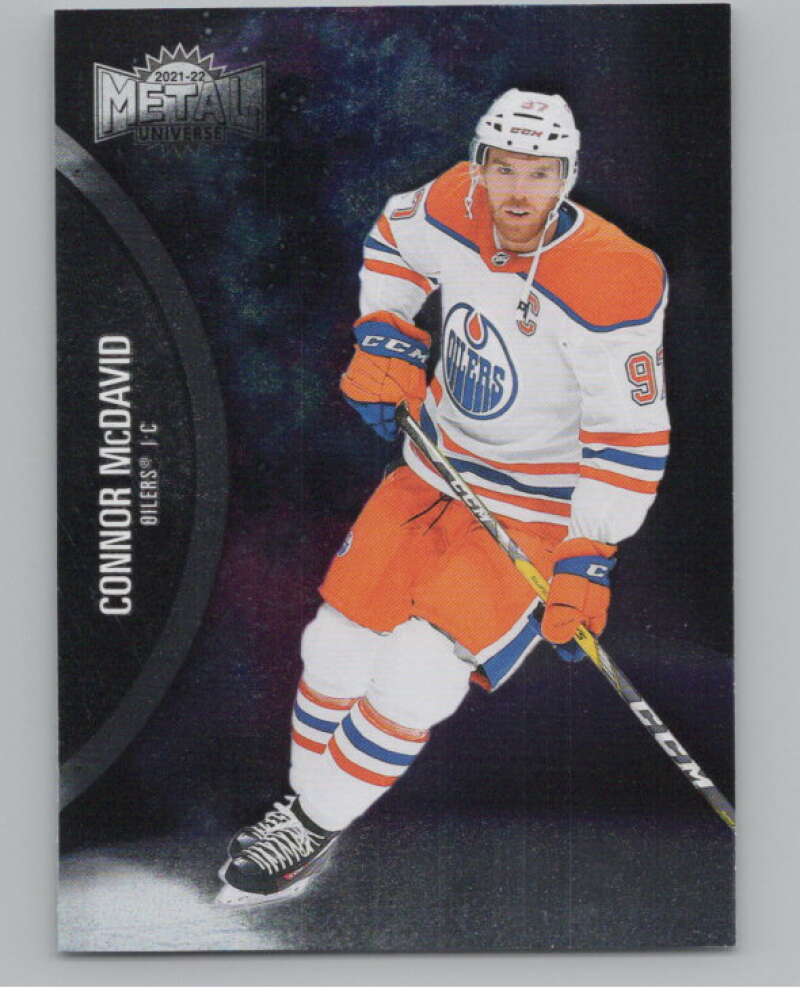 2021-22 Skybox Metal Universe #101 Connor McDavid  Edmonton Oilers  V99669 Image 1