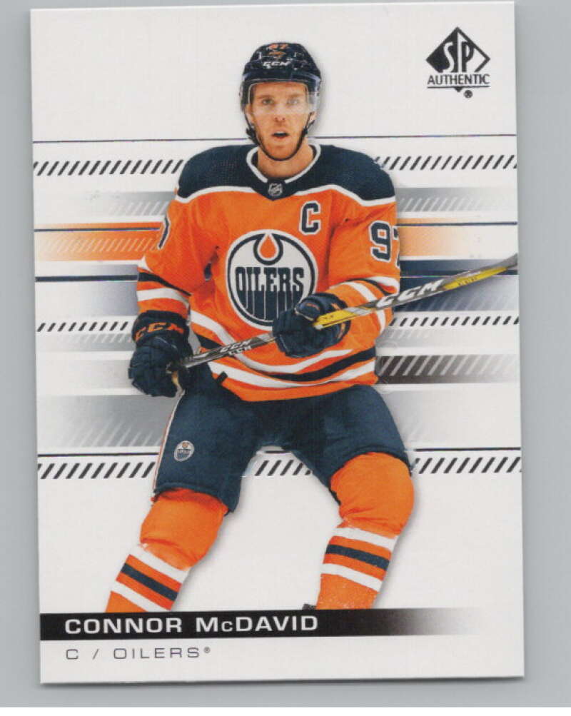 2019-20 SP Authentic #19 Connor McDavid  Edmonton Oilers  V99676 Image 1