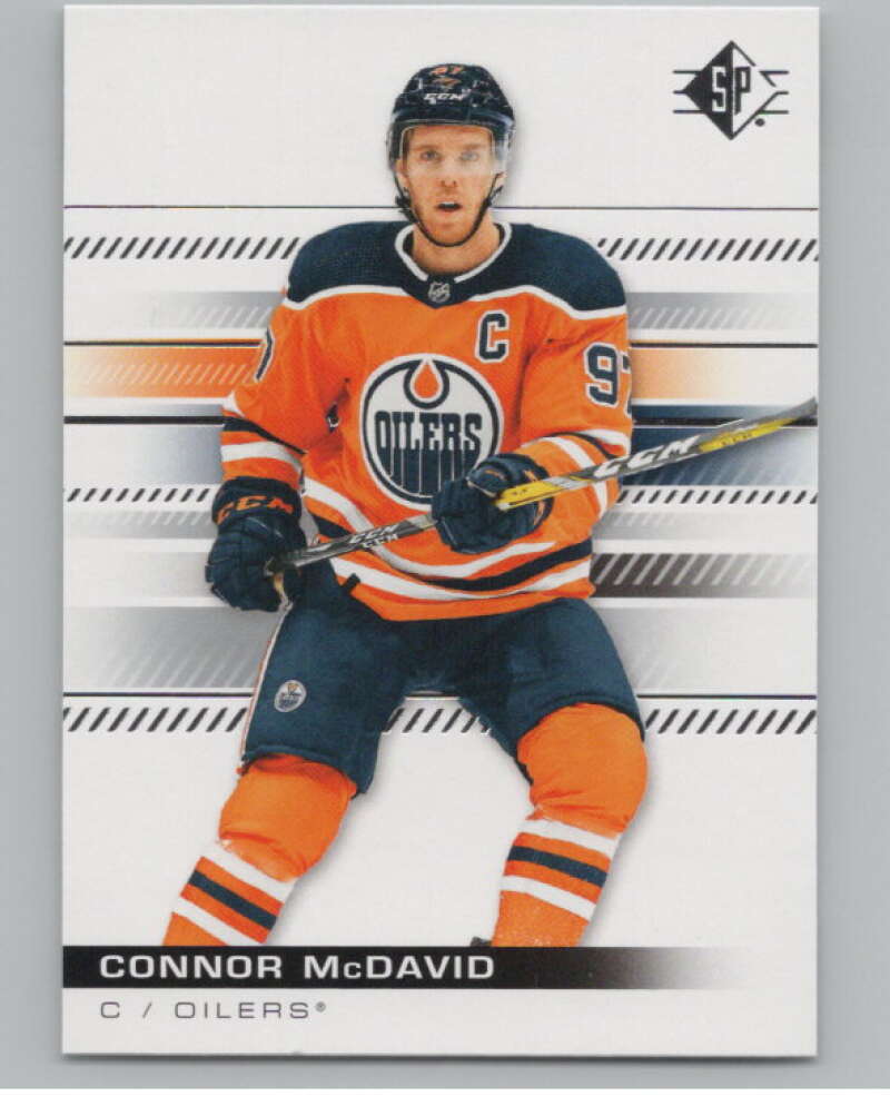 2019-20 SP Authentic #19 Connor McDavid  Edmonton Oilers  V99677 Image 1