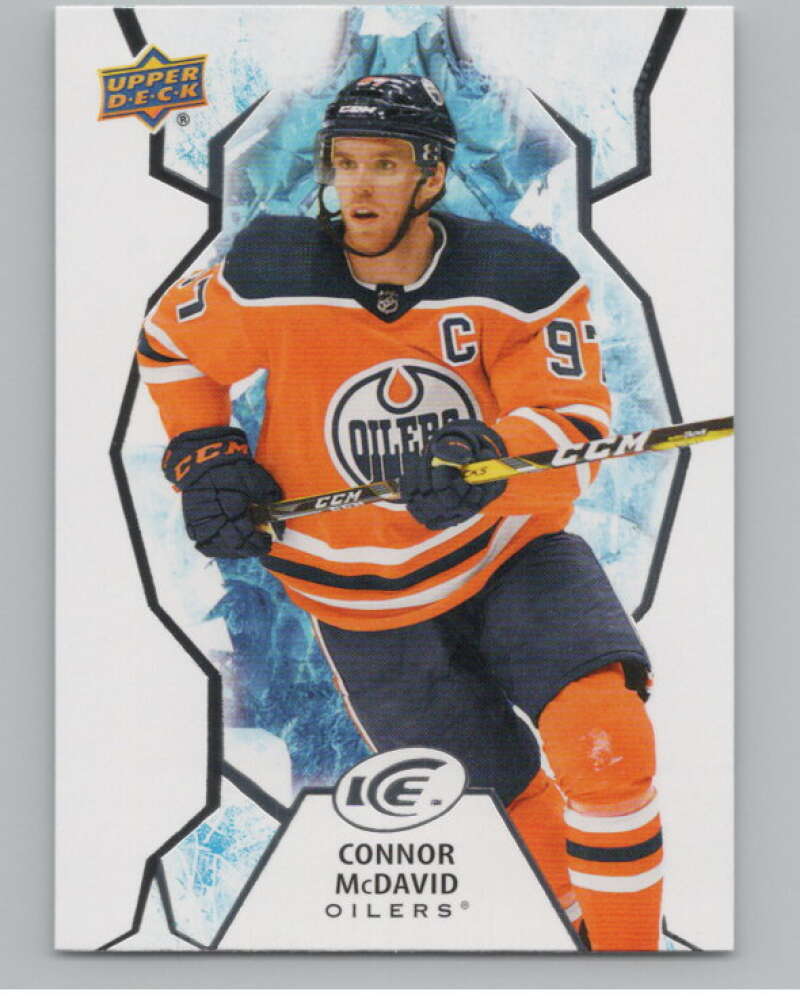 2021-22 Upper Deck Ice #20 Connor McDavid  Edmonton Oilers  V99684 Image 1
