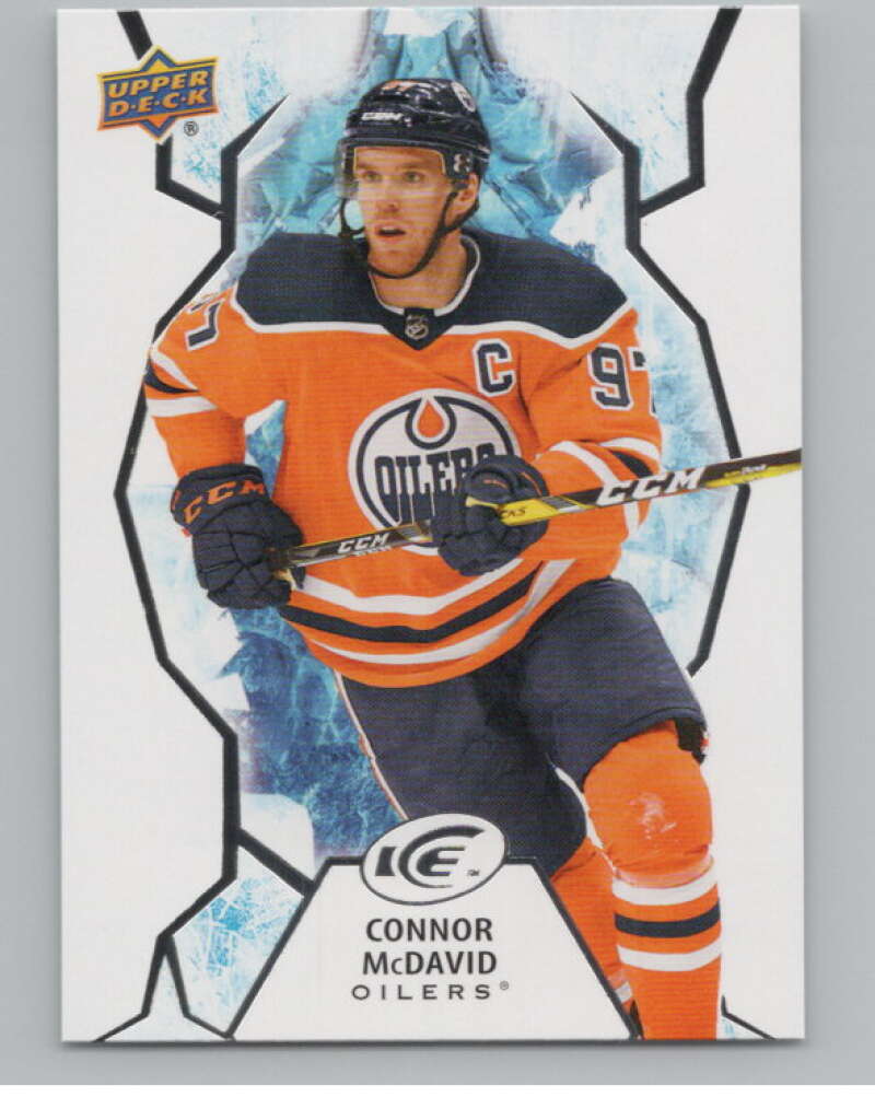 2021-22 Upper Deck Ice #20 Connor McDavid  Edmonton Oilers  V99685 Image 1
