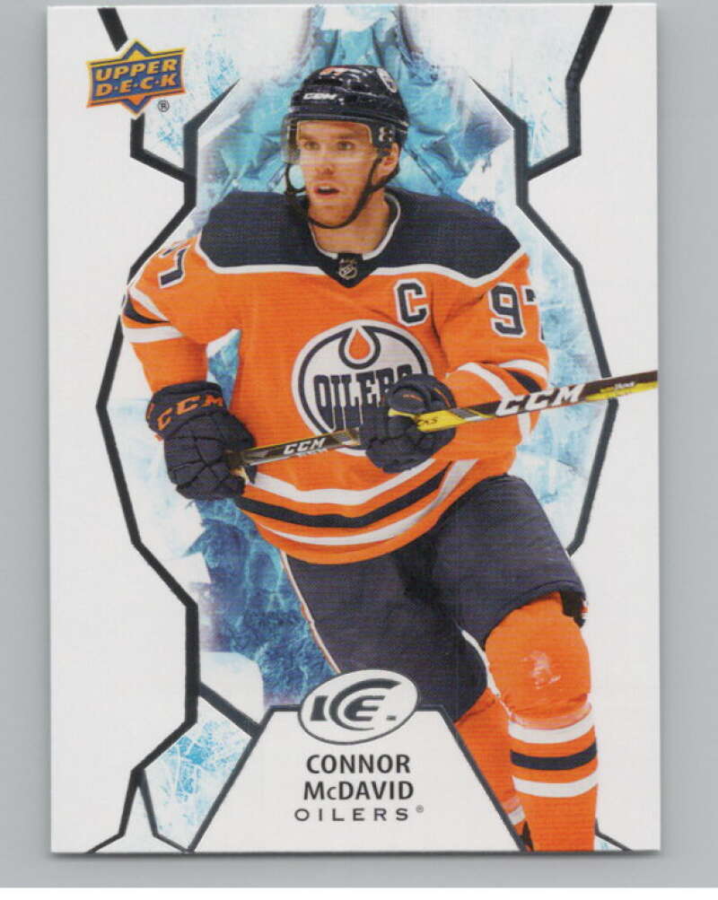 2021-22 Upper Deck Ice #20 Connor McDavid  Edmonton Oilers  V99686 Image 1