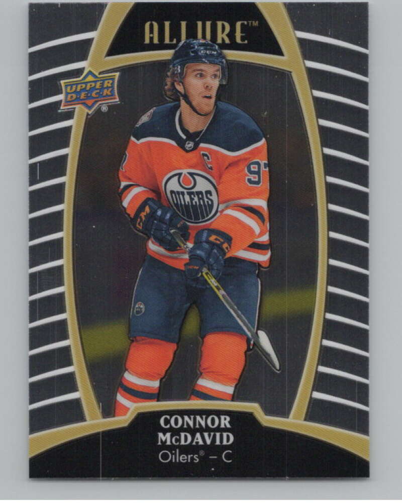 2019-20 Upper Deck Allure #1 Connor McDavid  Edmonton Oilers  V99691 Image 1