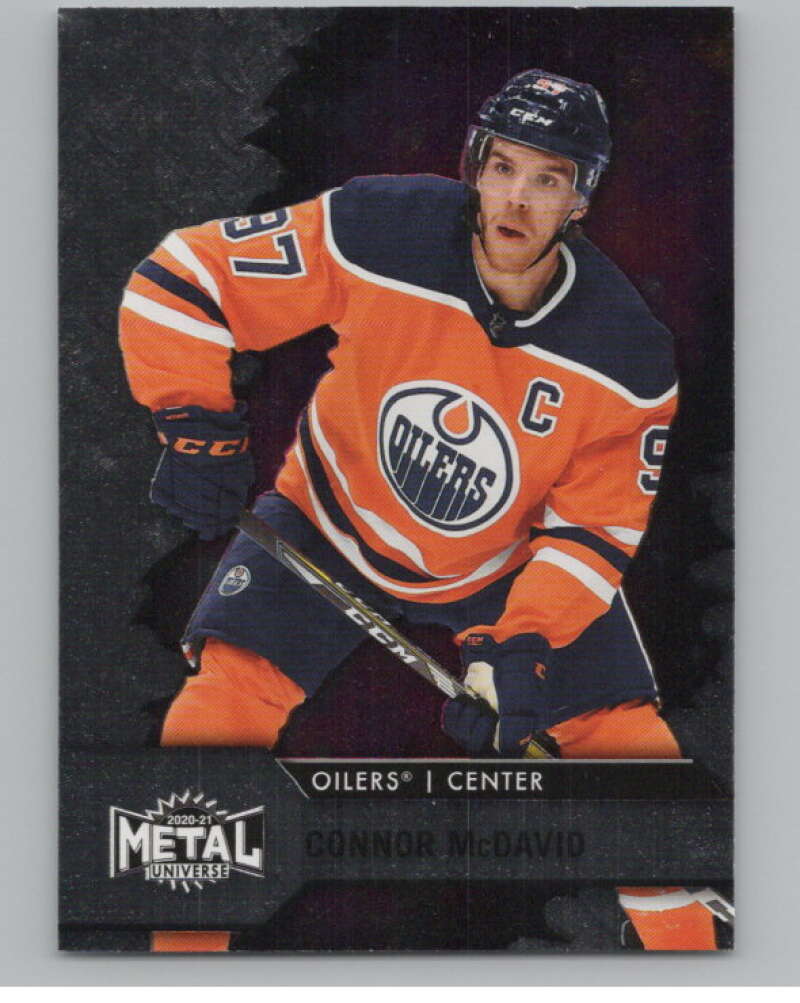 2020-21 Skybox Metal Universe #97 Connor McDavid  Edmonton Oilers  V99745 Image 1