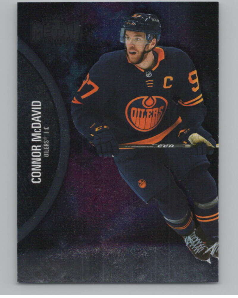 2021-22 Skybox Metal Universe #1 Connor McDavid  Edmonton Oilers  V99752 Image 1