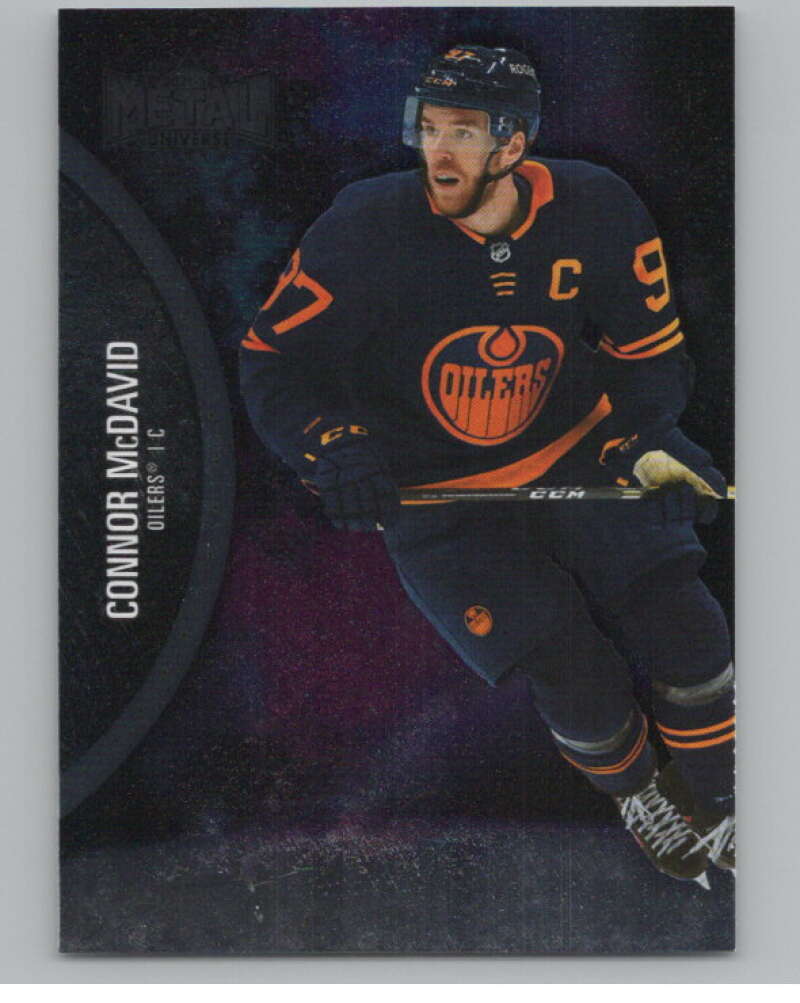 2021-22 Skybox Metal Universe #1 Connor McDavid  Edmonton Oilers  V99759 Image 1