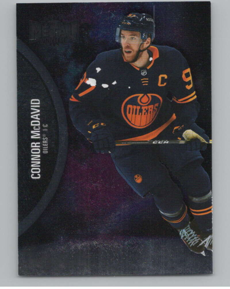 2021-22 Skybox Metal Universe #1 Connor McDavid  Edmonton Oilers  V99760 Image 1