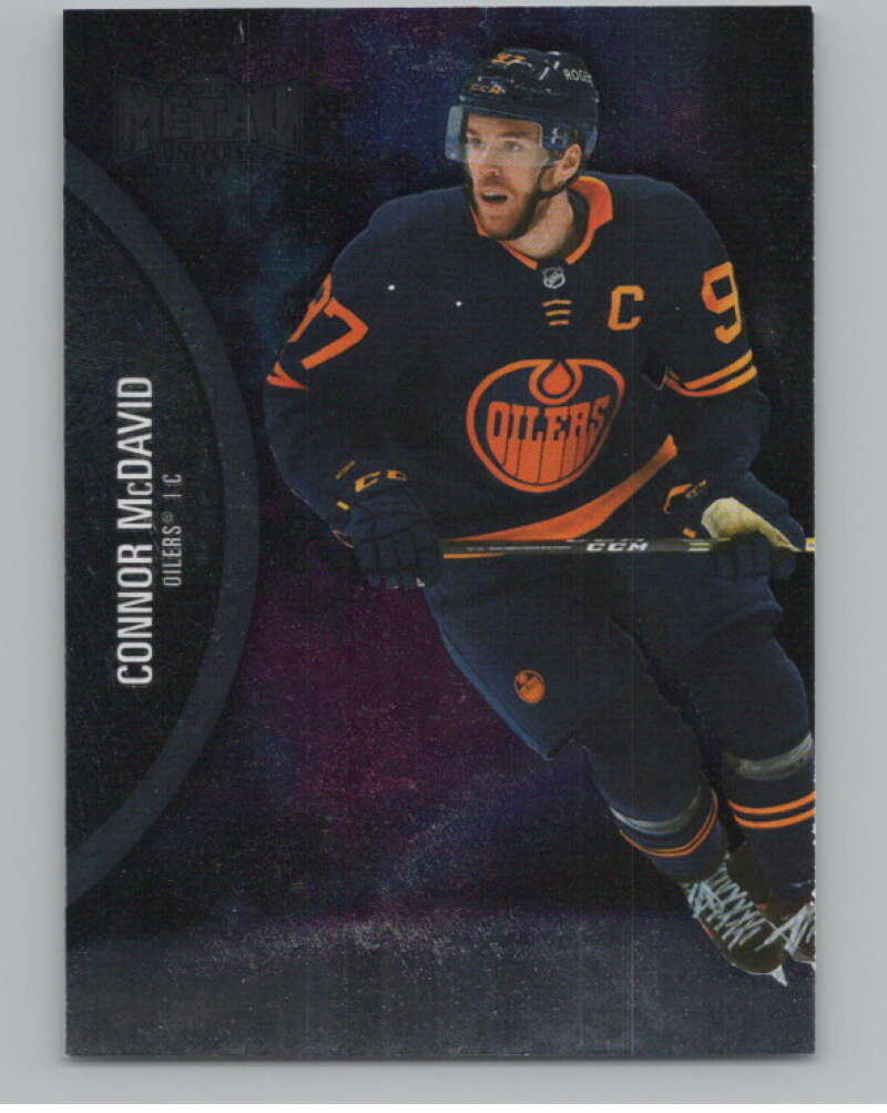 2021-22 Skybox Metal Universe #1 Connor McDavid  Edmonton Oilers  V99763 Image 1