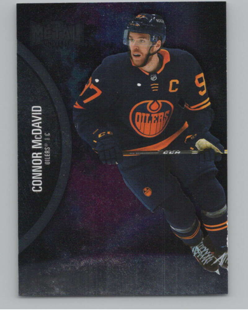 2021-22 Skybox Metal Universe #1 Connor McDavid  Edmonton Oilers  V99764 Image 1