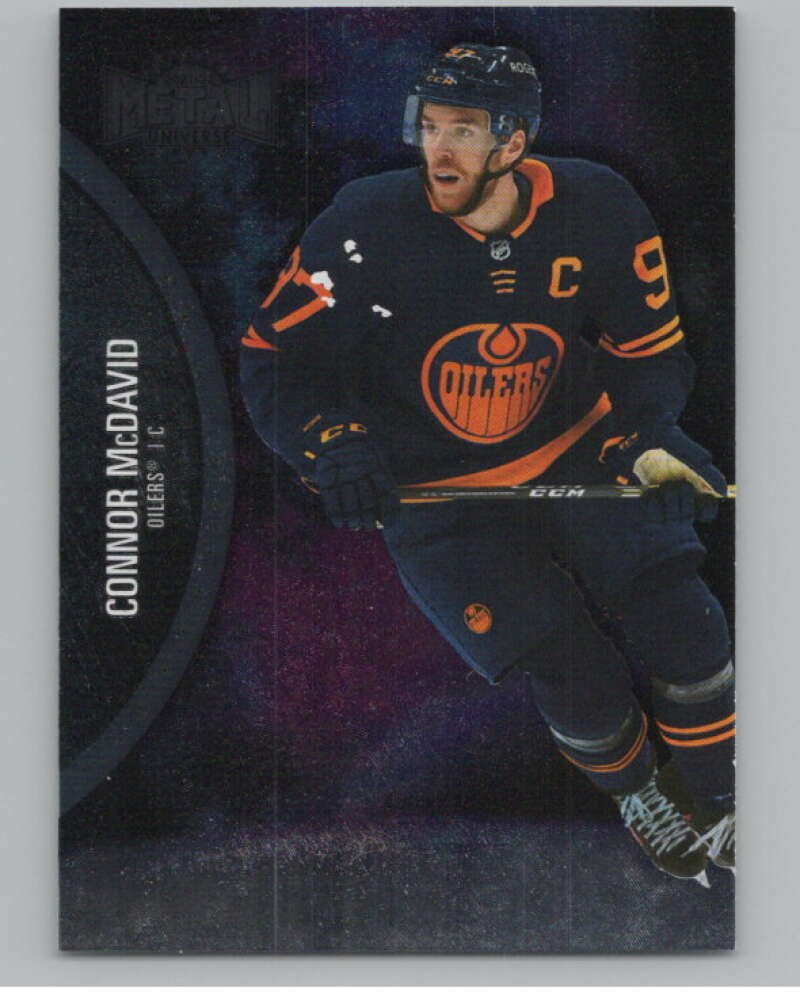 2021-22 Skybox Metal Universe #1 Connor McDavid  Edmonton Oilers  V99766 Image 1