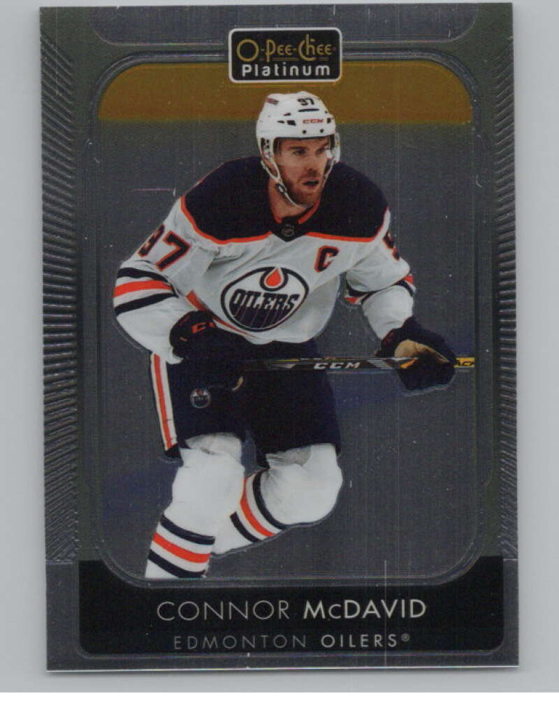 2021-22 O-Pee-Chee Platinum #1 Connor McDavid  Edmonton Oilers  V99774 Image 1
