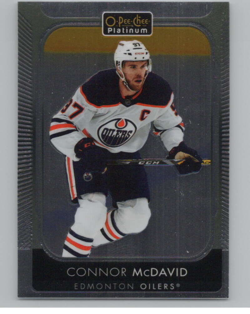 2021-22 O-Pee-Chee Platinum #1 Connor McDavid  Edmonton Oilers  V99775 Image 1