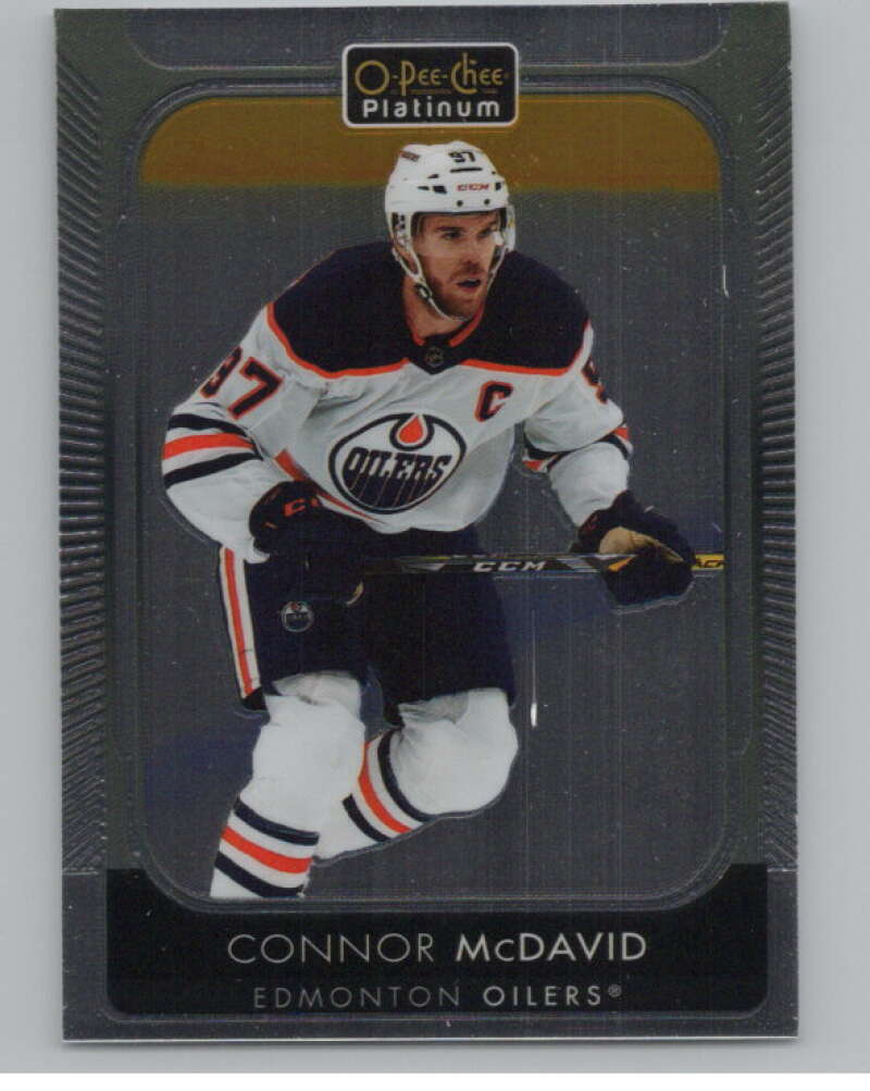 2021-22 O-Pee-Chee Platinum #1 Connor McDavid  Edmonton Oilers  V99776 Image 1