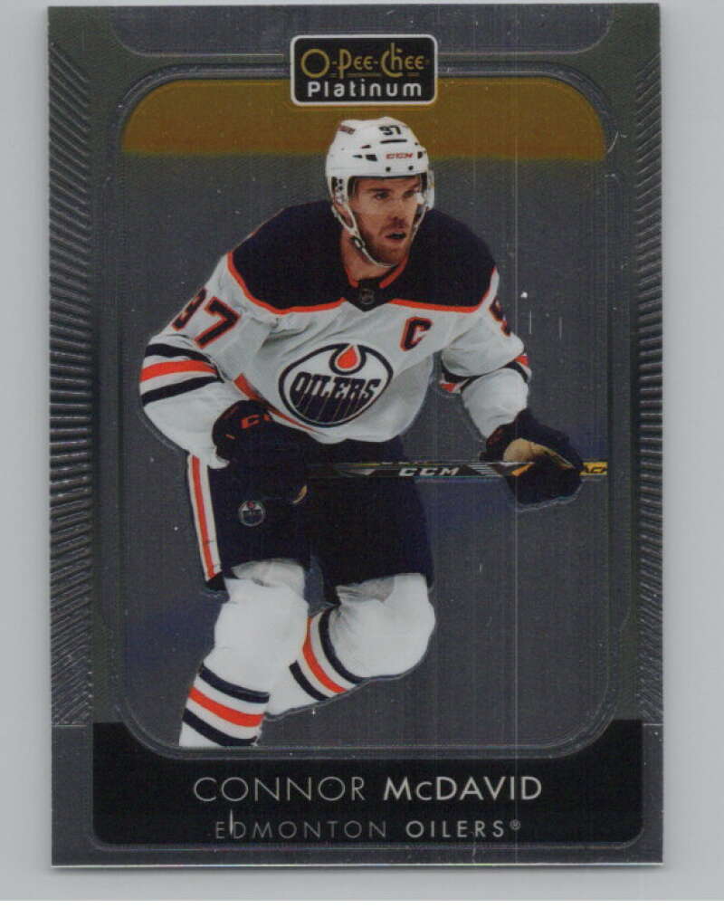 2021-22 O-Pee-Chee Platinum #1 Connor McDavid  Edmonton Oilers  V99777 Image 1
