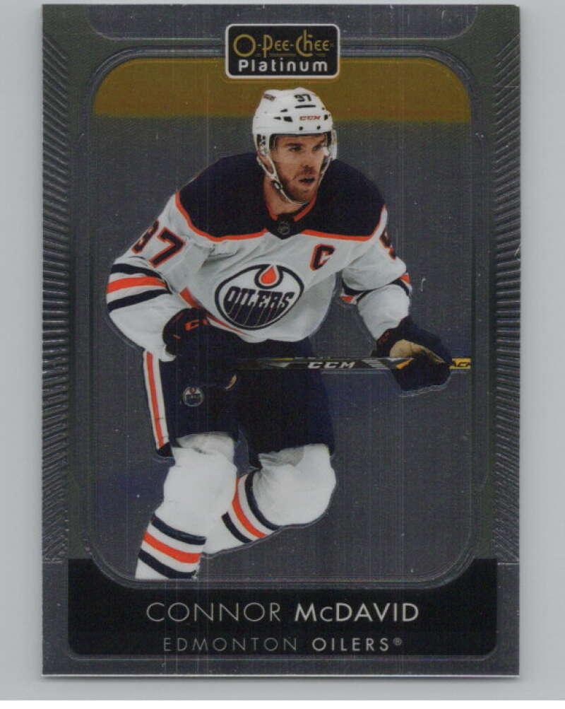 2021-22 O-Pee-Chee Platinum #1 Connor McDavid  Edmonton Oilers  V99779 Image 1