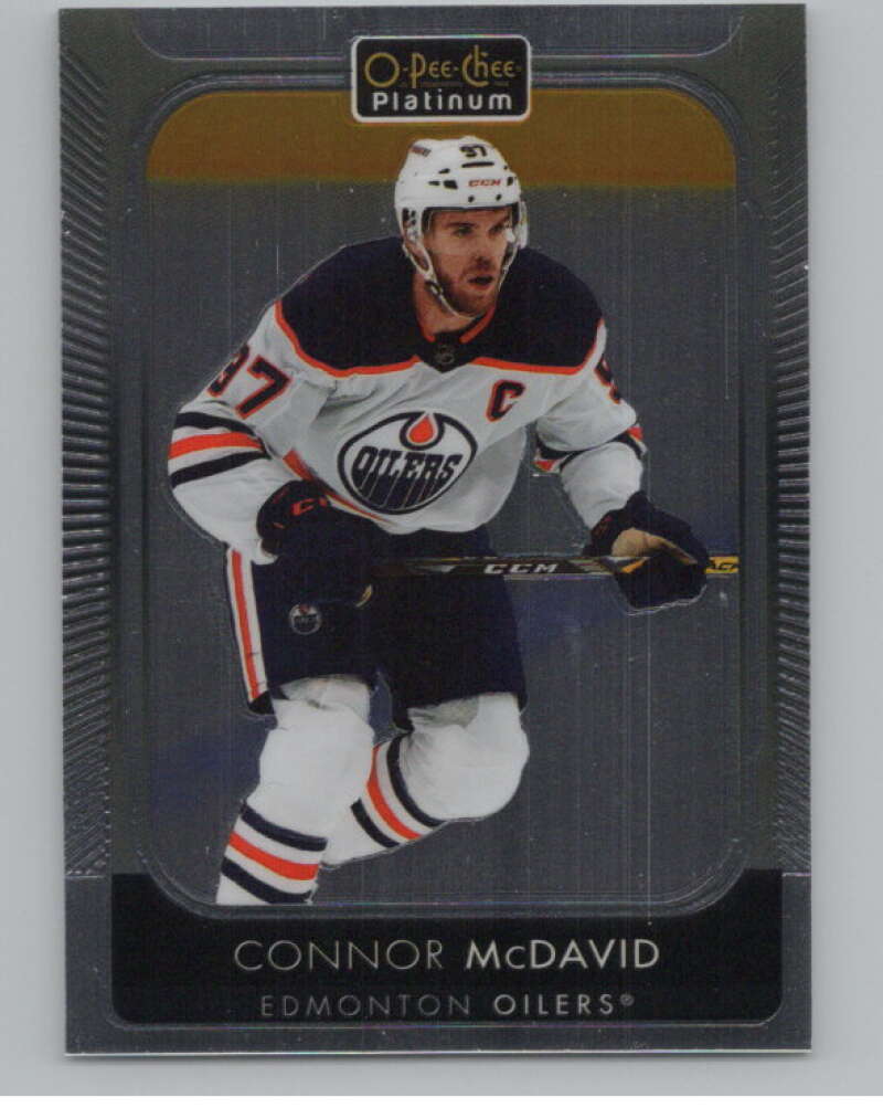 2021-22 O-Pee-Chee Platinum #1 Connor McDavid  Edmonton Oilers  V99780 Image 1