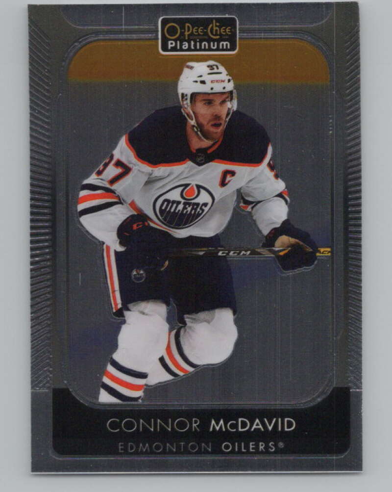 2021-22 O-Pee-Chee Platinum #1 Connor McDavid  Edmonton Oilers  V99781 Image 1