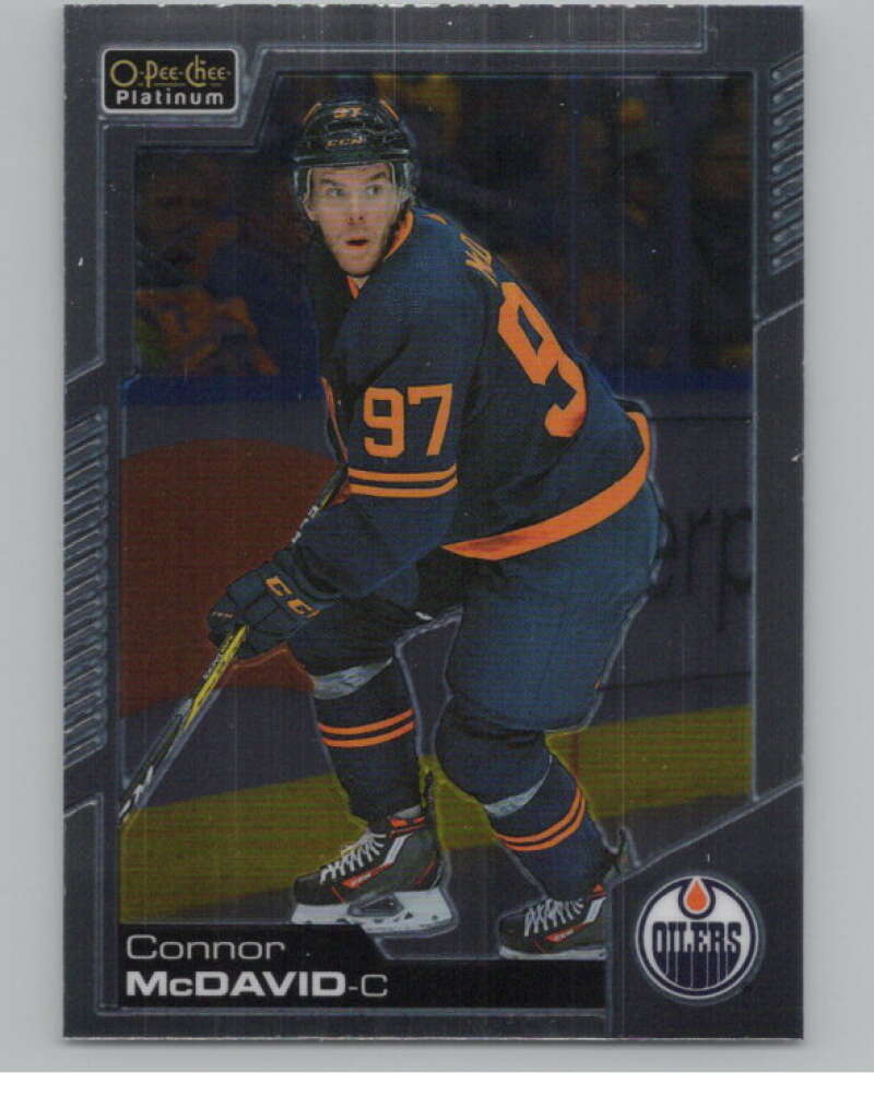 2020-21 O-Pee-Chee Platinum #1 Connor McDavid  Edmonton Oilers  V99787 Image 1