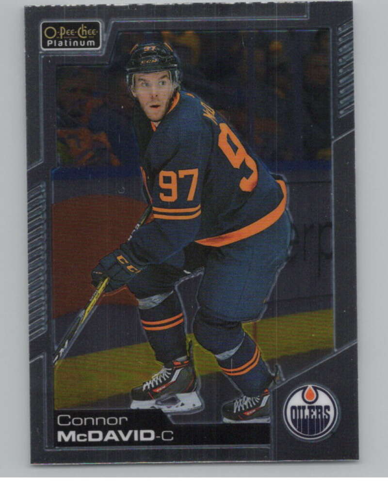 2020-21 O-Pee-Chee Platinum #1 Connor McDavid  Edmonton Oilers  V99788 Image 1