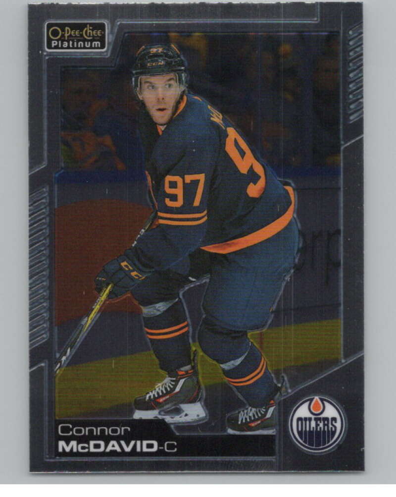 2020-21 O-Pee-Chee Platinum #1 Connor McDavid  Edmonton Oilers  V99789 Image 1