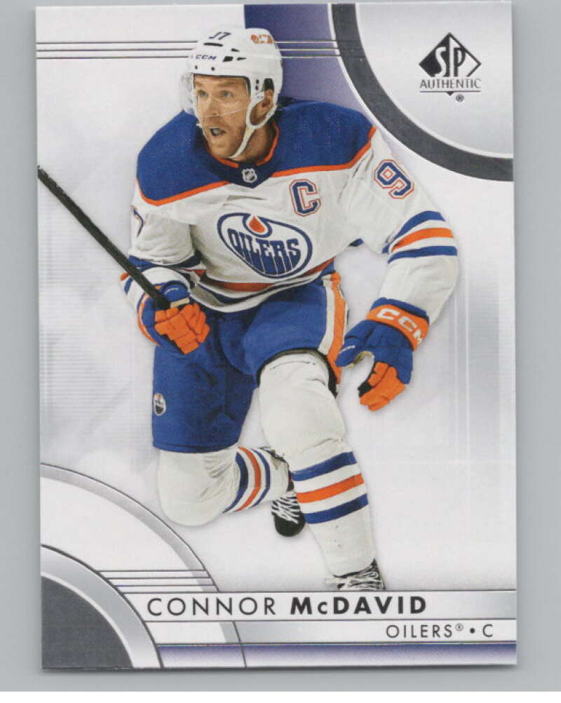 2023-24 SP Authentic #1 Connor McDavid  Edmonton Oilers  V99813 Image 1