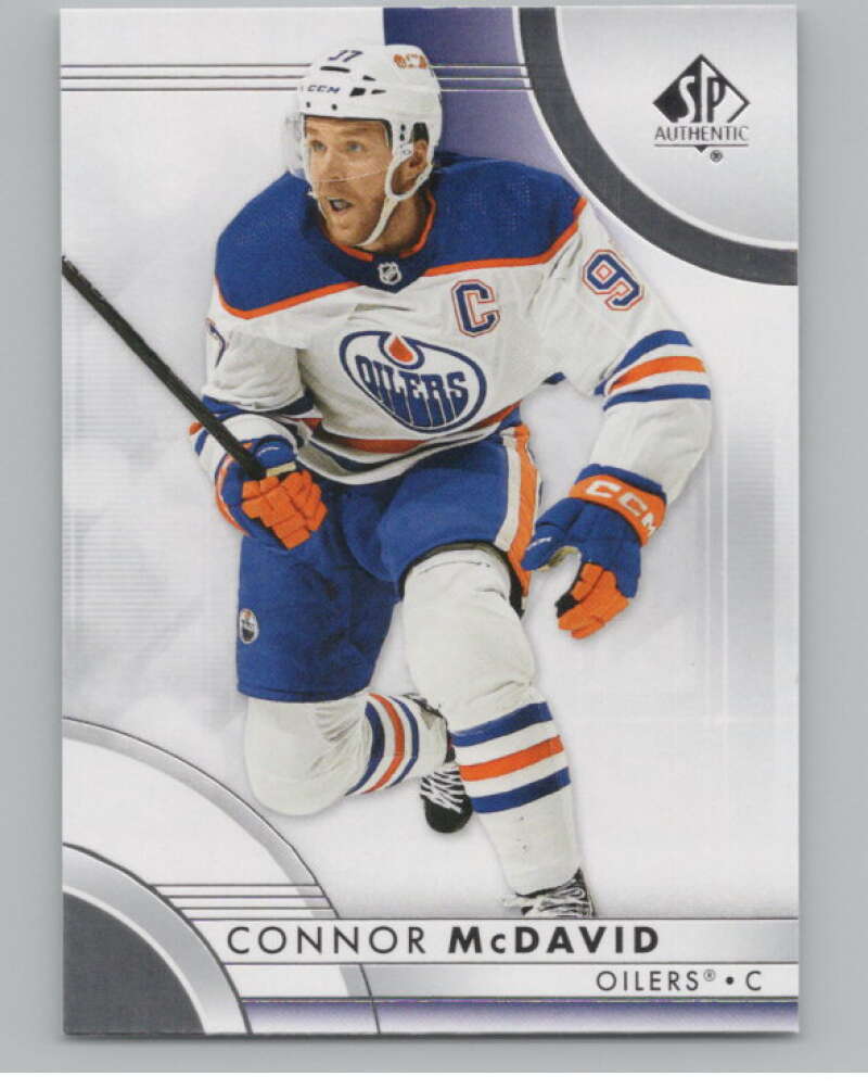 2023-24 SP Authentic #1 Connor McDavid  Edmonton Oilers  V99818 Image 1