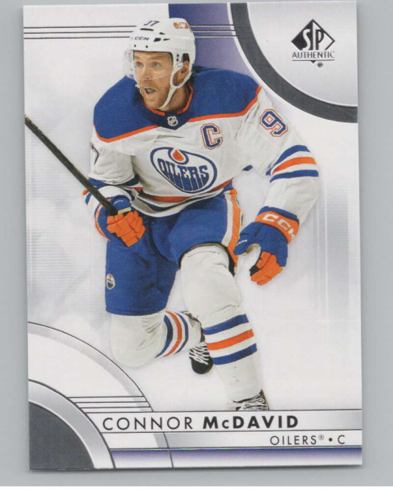 2023-24 SP Authentic #1 Connor McDavid  Edmonton Oilers  V99822 Image 1