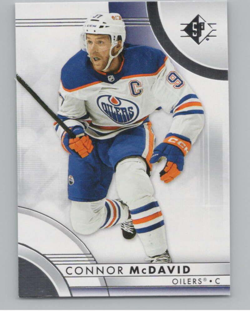2023-24 SP Authentic #1 Connor McDavid  Edmonton Oilers  V99823 Image 1