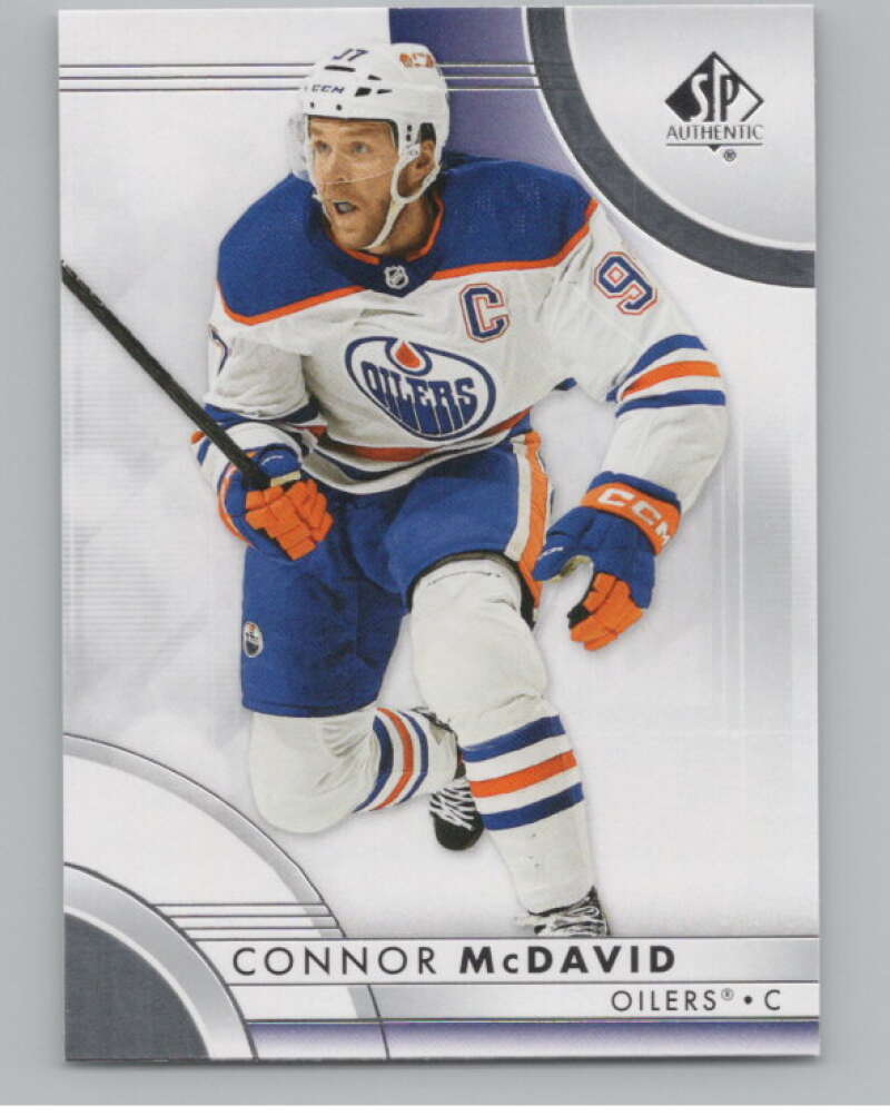 2023-24 SP Authentic #1 Connor McDavid  Edmonton Oilers  V99825 Image 1