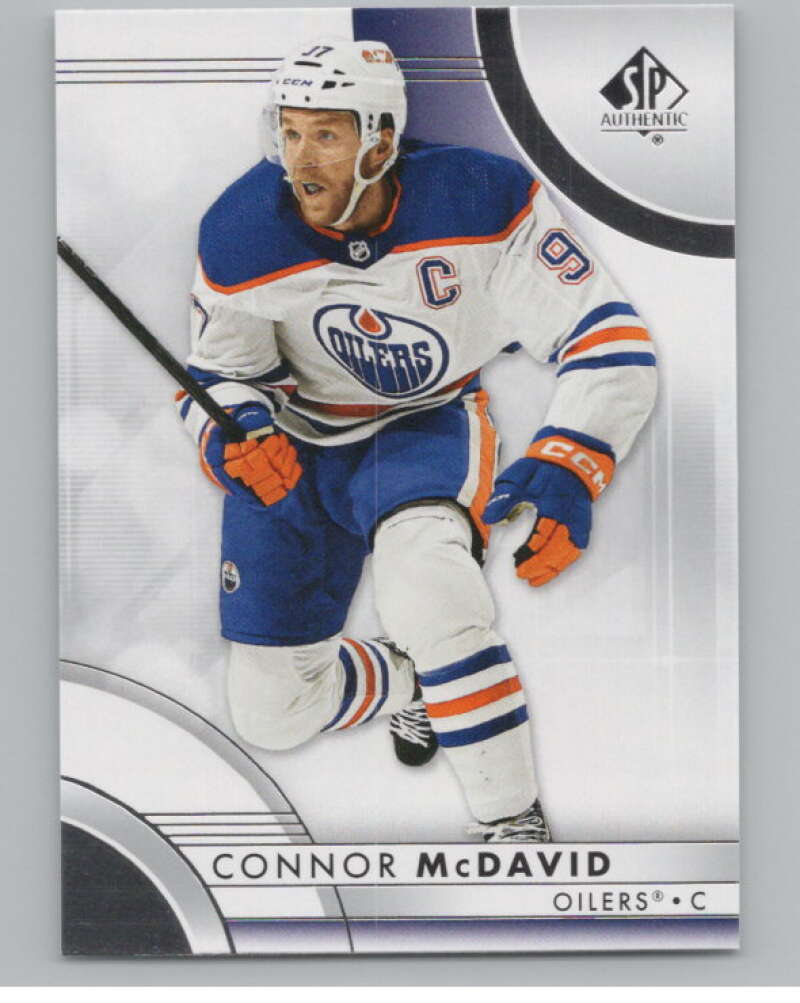 2023-24 SP Authentic #1 Connor McDavid  Edmonton Oilers  V99838 Image 1