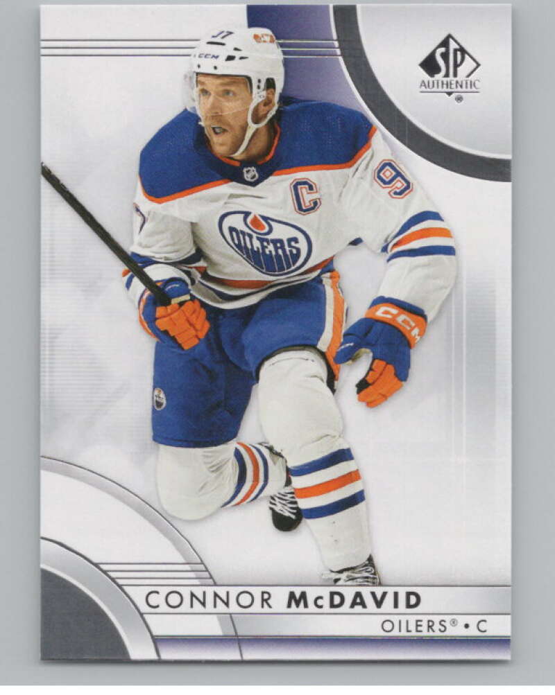 2023-24 SP Authentic #1 Connor McDavid  Edmonton Oilers  V99845 Image 1
