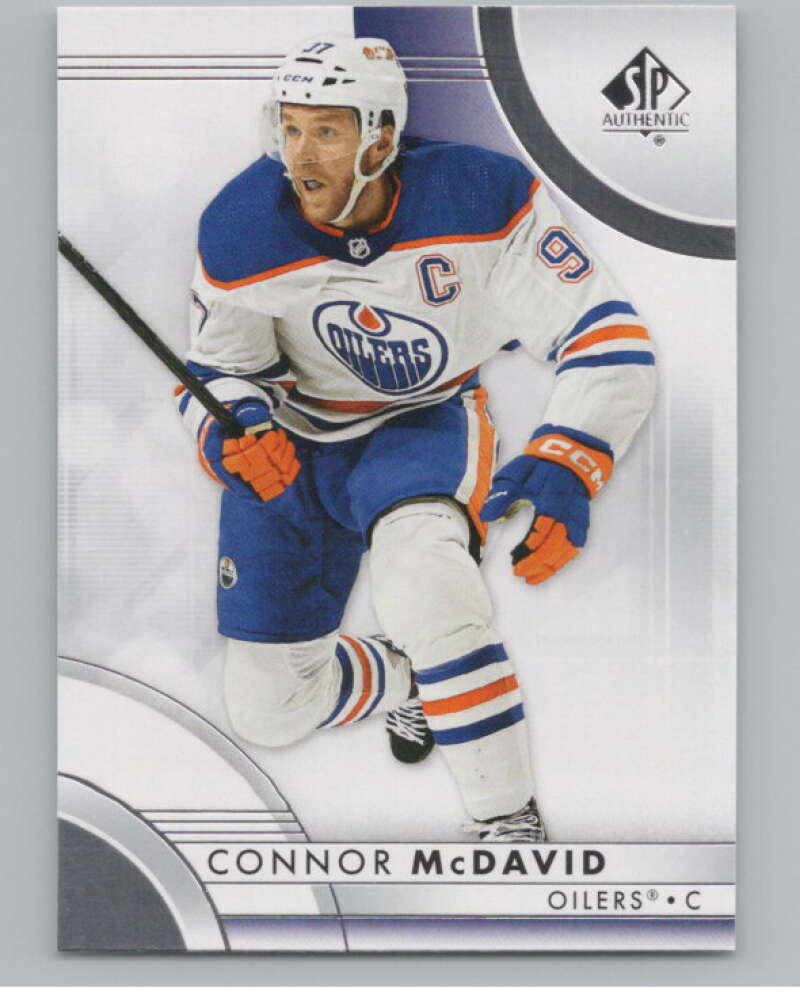 2023-24 SP Authentic #1 Connor McDavid  Edmonton Oilers  V99848 Image 1