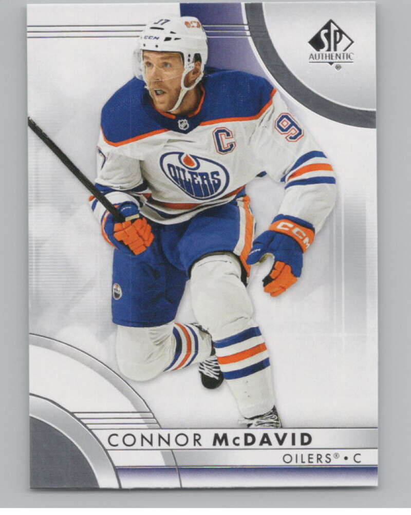 2023-24 SP Authentic #1 Connor McDavid  Edmonton Oilers  V99854 Image 1