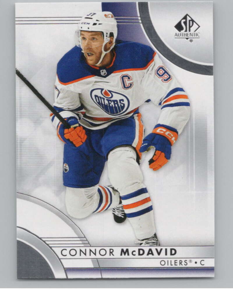 2023-24 SP Authentic #1 Connor McDavid  Edmonton Oilers  V99856 Image 1